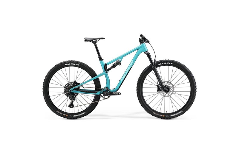 Täysjousto maastopyörä Merida ONE-TWENTY 700 Sininen/Hopea