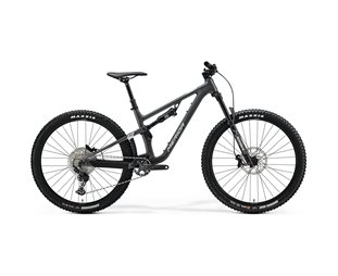 Täysjousto maastopyörä Merida ONE-FORTY 500 Harmaa/Hopea