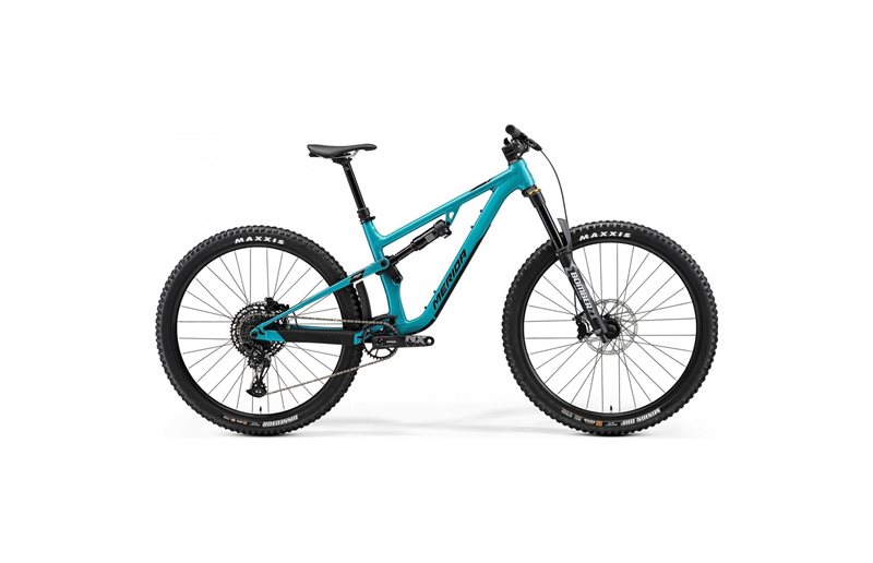 Fulldempet MTB Merida One-Forty 700 Blue/Black