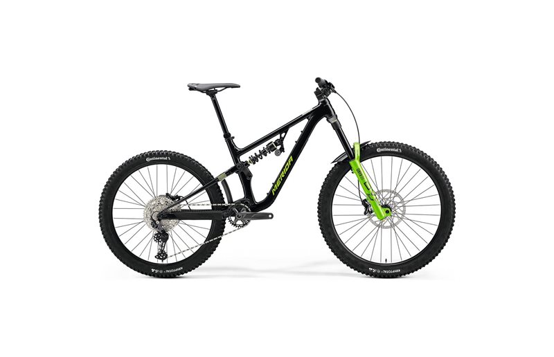 Täysjousto maastopyörä Merida ONE-SIXTY Fr 600 Musta/Vihreä