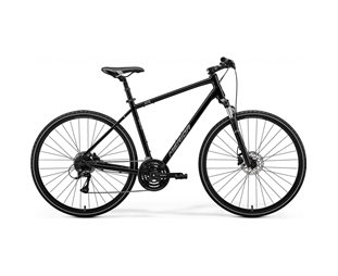 Hybridipyörä Merida Crossway 20 Musta/Hopea