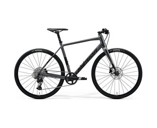Hybridipyörä Merida Speeder 400 Hopea/Musta
