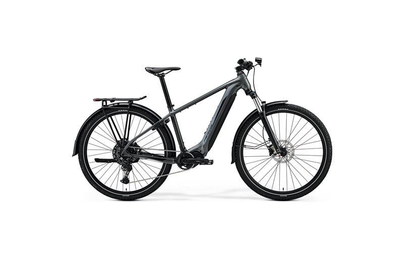 Sähkömaastopyörä Merida eBIG.NINE 400 EQ Harmaa/Musta