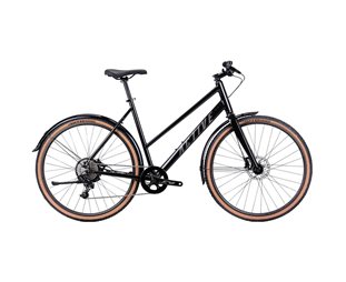 Naisten hybridipyörä Active Max 211 Metallimusta