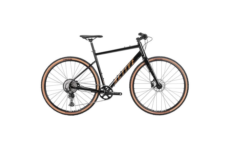 Gravel pyörä Active Wanted Max 11 Metallimusta