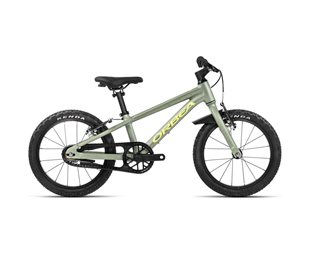Lasten polkupyörä Orbea MX 16 Metallic Green Artichoke Matt/Yellow