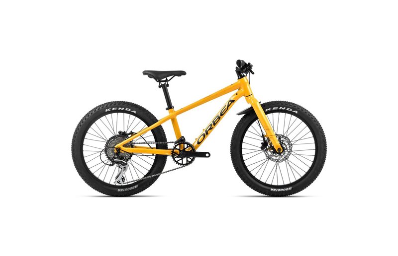 Lasten polkupyörä Orbea MX 20 TEAM Disc Mango Gloss/Black Matt