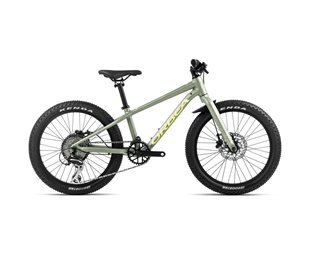 Lasten polkupyörä Orbea MX 20 TEAM Disc Metallic Green Artichoke Matt/Yello