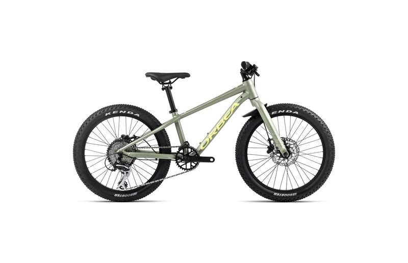 Lasten polkupyörä Orbea MX 20 TEAM Disc Metallic Green Artichoke Matt/Yello
