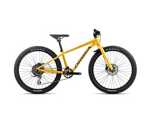 Lasten polkupyörä Orbea MX 24 TEAM Disc Mango Gloss/Black Matt