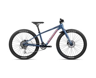 Lasten polkupyörä Orbea MX 24 TEAM Disc Moondust Blue/Red Matt