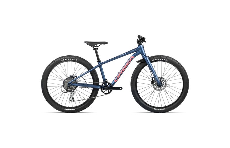 Lasten polkupyörä Orbea MX 24 TEAM Disc Moondust Blue/Red Matt