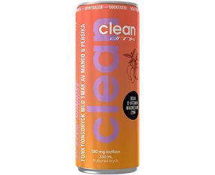 Clean Drink Energiujuoma BCAA 1 kpl - Persikka/Mango