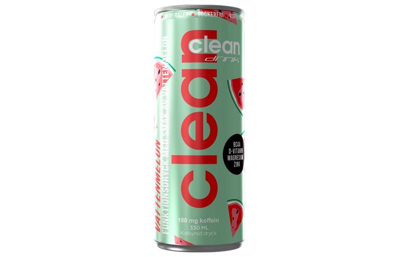 Clean Drink Energidryck BCAA 1st - Vattenmelon