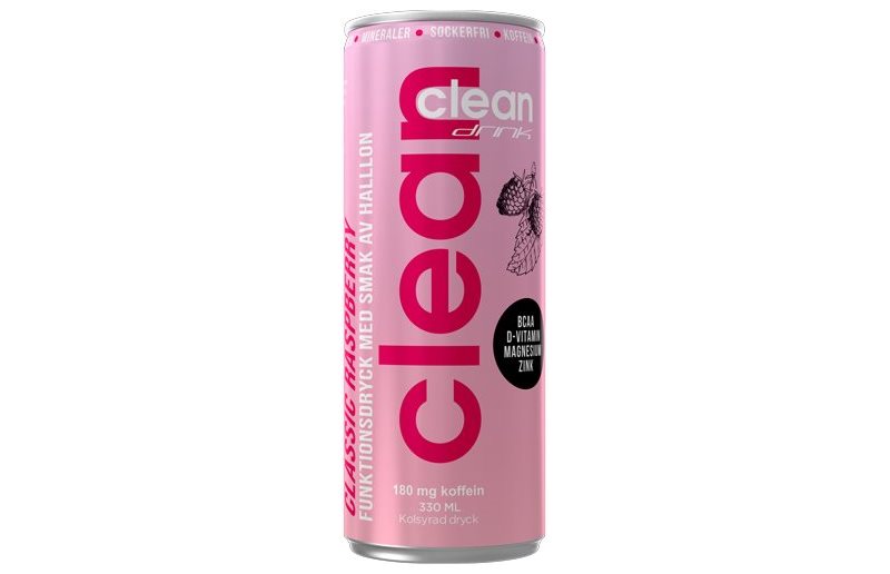 Clean Drink Energiajuoma BCAA 1 kpl - Hallon