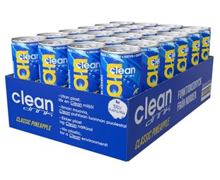 24 x Clean Drink Energidryck BCAA Flak - Ananas