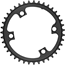 absoluteBLACK Eturatas ⌀110mm BCD (Shimano Asymmetric) 2x10/11-vaihteinen Shimano 4 Pultin Kampi Alu 39