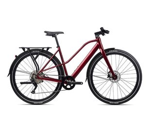 Orbea Elcykel Hybrid Vibe Mid H30 Eq Metallic Dark Red (METALLIC DARK RED/L)