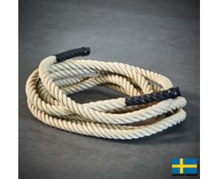 Kraftmark Battle Ropes Dragrep Till Släde Med Schakel 15 M 32 Mm