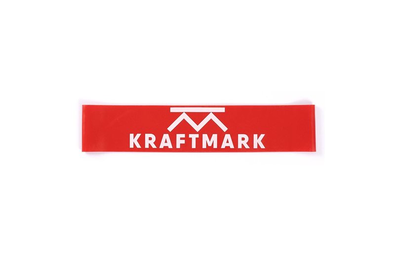 Kraftmark Powerband Mini Kuntolenkki Medium Punainen