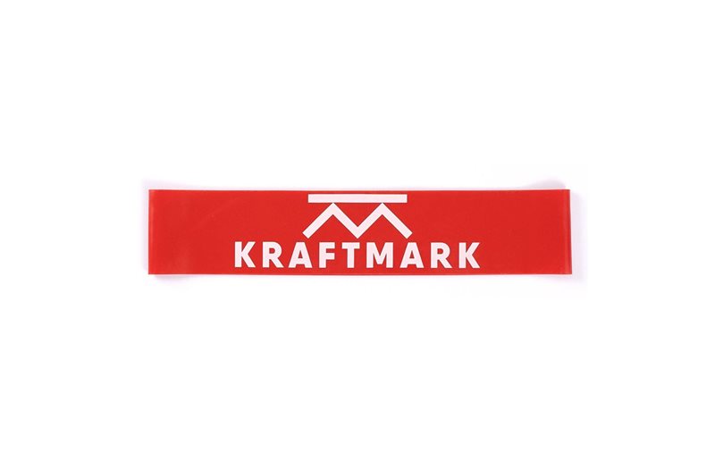 Kraftmark Powerband Mini Loopband Medium Röd