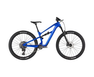 Täysjousto maastopyörä Maastopyörä Cannondale Habit Carbon 1 Sonic Blue