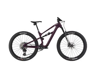 Täysjousto maastopyörä Maastopyörä Cannondale Habit Carbon LTD Royal Purple