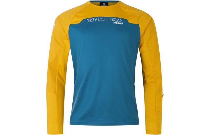 Endura Pyöräilypaita MT500 Burner Pitkähihainen Jersey Sininen