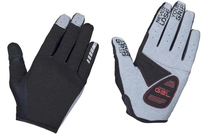 Gripgrab Cykelhandskar Gripgrab Shark Padded Full Finger Black