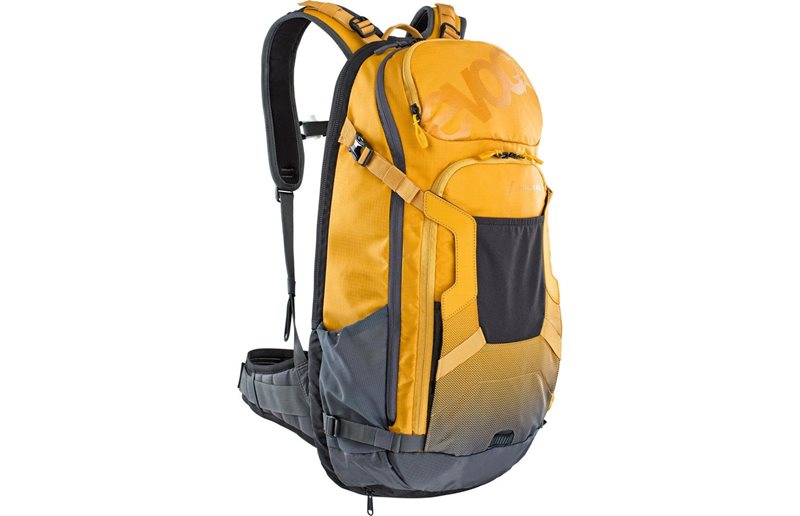 EVOC FR Trail E-Ride Protector Backpack 20l Loam - Carbon Grey