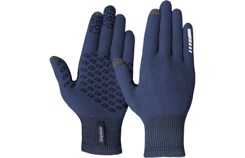GripGrab Pyöräilyhanskat Primavera Merino II Navy