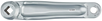 Krankset Shimano Nexus FC-C6000 sølv 38T 170 mm