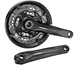 Kampisarja Shimano FC-MT210 3x9-vaihteinen 44/32/22T 170mm musta sis.Ketjusuoja