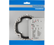 Shimano Eturatas Deore FC-T521 104 BCD 3x10-vaihteinen 32T Musta