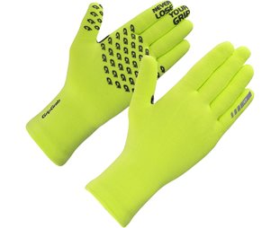 GripGrab Waterproof Knitted Vinterhandskar Yellow Hi-Vis