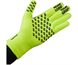 GripGrab Waterproof Knitted Talvipyöräilyhanskat Yellow Hi-Vis