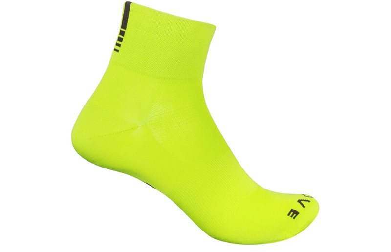 GripGrab Lightweight SL Short Kesäpyöräilysukat Yellow Hi-Vis