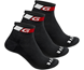 GripGrab Classic Low Cut Sommarstrumpor 3-Pack Black