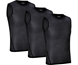 Aluskerrasto GripGrab Ultralight Mesh Sleeveless Base Layer 3-Pack Black
