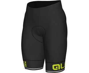 Alé Cycling Corsa Shorts Men Black-Fluo Yellow