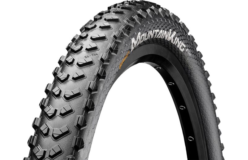 Sykkeldekk Continental Mountain King Black/Black Skin