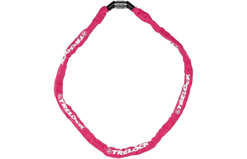 Trelock BC 115 Code Chain Lock Pink