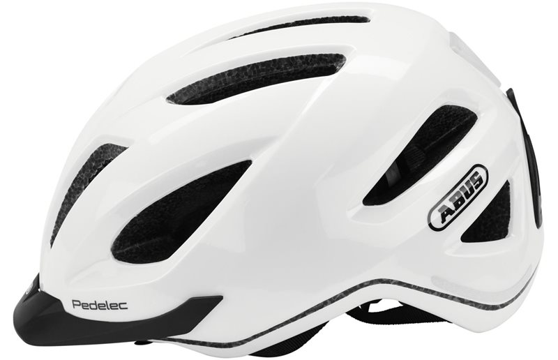 Pyöräilykypärä ABUS Pedelec 1.1 Helmenvalkoinen