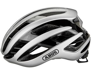 Abus Cykelhjälm Airbreaker Gleam Silver