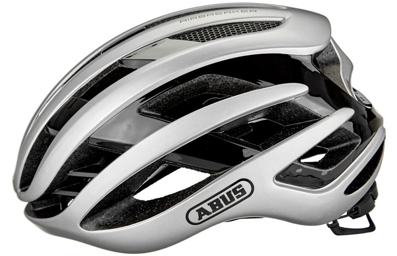Abus Cykelhjälm Airbreaker Gleam Silver
