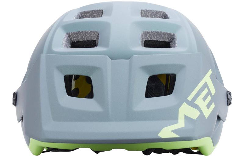 Pyöräilykypärä MET Terranova Mips Helmet Gray Lime/Matt