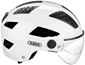 Pyöräilykypärä ABUS Hyban 2.0 ACE Helmet Polar White