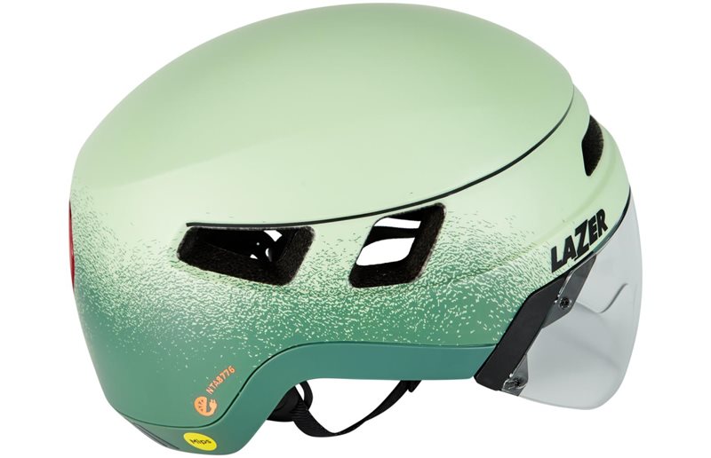 Lazer Urbanize NTA MIPS Helmet with LED Matte Green