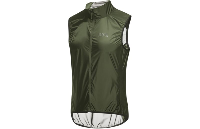 GORE WEAR Pyöräilyliivi Ambient Vest Men Utility Green/Black
