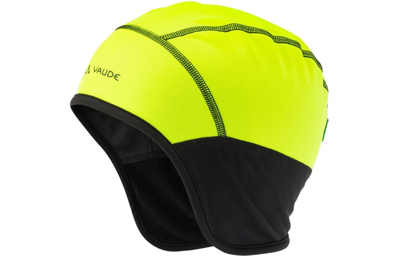 VAUDE Kypäräpipo Bike III Windproof Cap Neon Yellow
